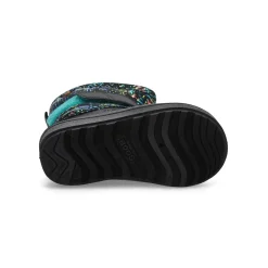 Bogs Baby Snow Shell Metallic Stripe Baby and Toddlers|Kids Winter Boots