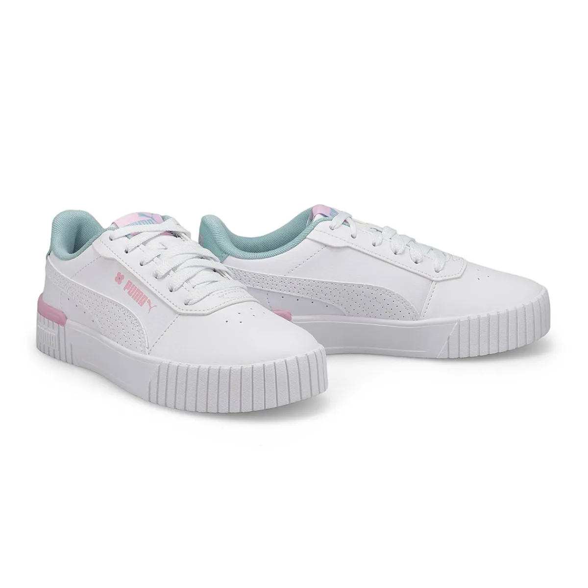 Puma Carina 2.0 Tropical Jr Girls|Kids Sneakers And Athletic