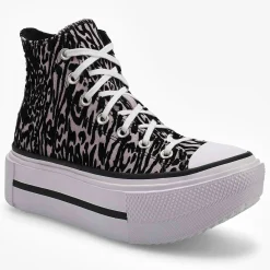 Converse Chuck Taylor All Star Leopard-Double Stack Hi Women|Women Sneakers And Athletic