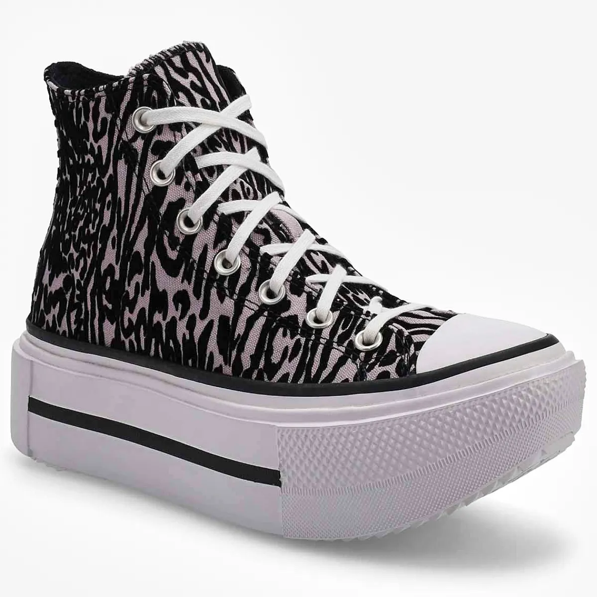 Converse Chuck Taylor All Star Leopard-Double Stack Hi Women|Women Sneakers And Athletic