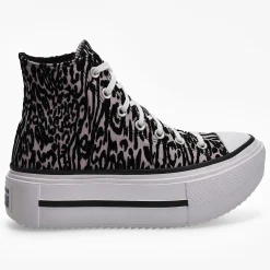 Converse Chuck Taylor All Star Leopard-Double Stack Hi Women|Women Sneakers And Athletic