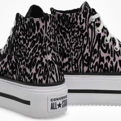 Converse Chuck Taylor All Star Leopard-Double Stack Hi Women|Women Sneakers And Athletic