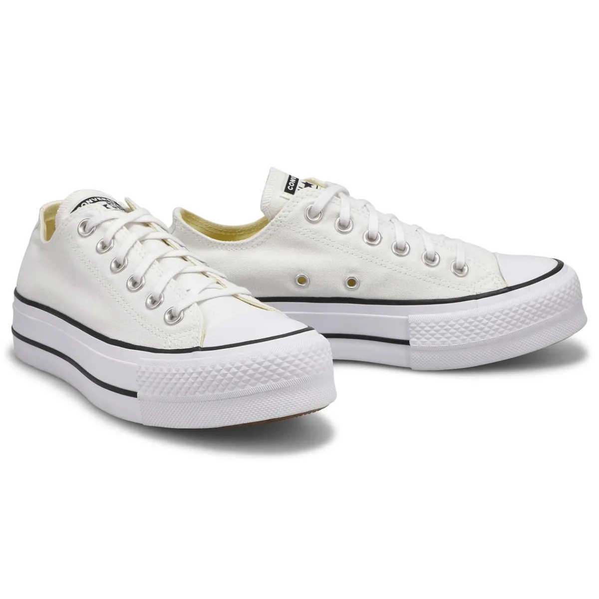 Converse Chuck Taylor All Star Lift Clean Leather Women|Women Sneakers And Athletic
