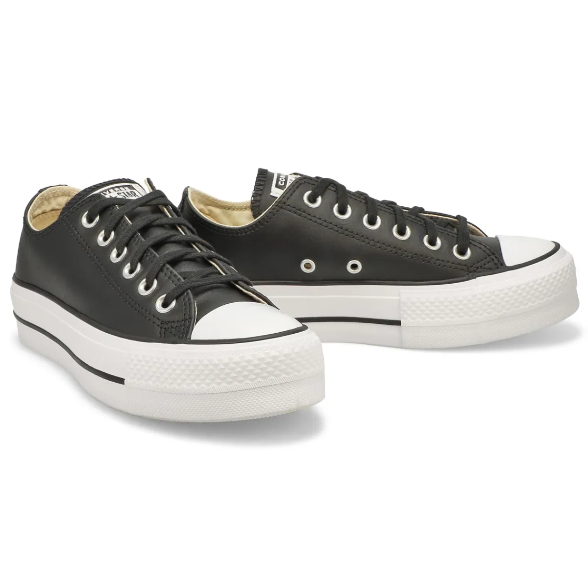 Converse Chuck Taylor All Star Lift Clean Leather Women|Women Sneakers And Athletic