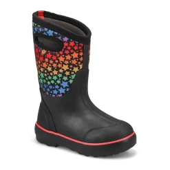 Bogs Classic II Rainbow Stars Girls|Kids Winter Boots|Clearance