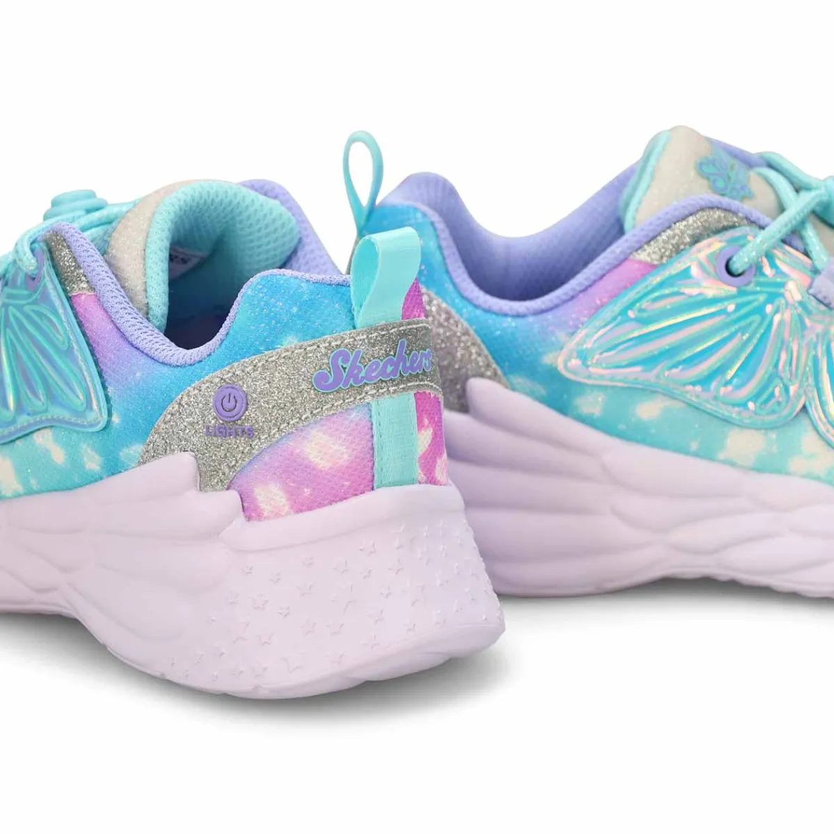 Skechers Dream Racer Wing Brites Girls|Kids Sneakers And Athletic