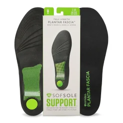 Sof Sole Full Length Plantar Fascia Insole Men| Shoe Care