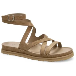 UGG Golden Gaze Embossed Ankle Wrap Women|Women Sandals