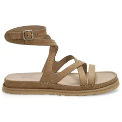 UGG Golden Gaze Embossed Ankle Wrap Women|Women Sandals