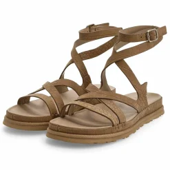 UGG Golden Gaze Embossed Ankle Wrap Women|Women Sandals