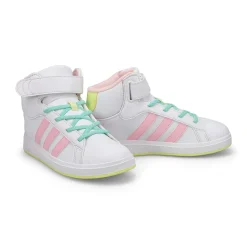 Adidas Grand Court Mid K Girls|Kids Sneakers And Athletic