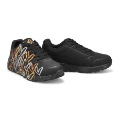 Skechers JGoldcrown Uno Lite - Metallic Love Girls|Kids Sneakers And Athletic|Clearance