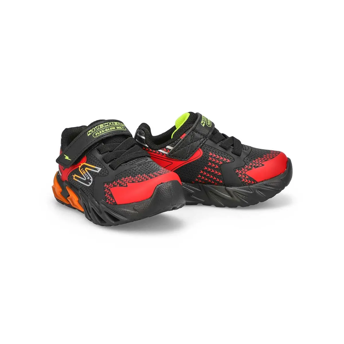 Skechers S Lights Flex-Glow Bolt Baby and Toddlers|Kids Sneakers And Athletic