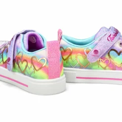 Skechers Twinkle Sparks - Ombre Love Girls|Kids Sneakers And Athletic