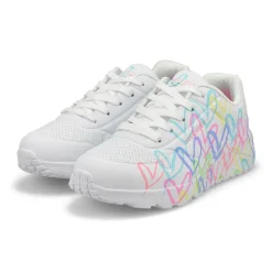 Skechers Uno Gen1 Shimmer Wave Girls|Kids Sneakers And Athletic