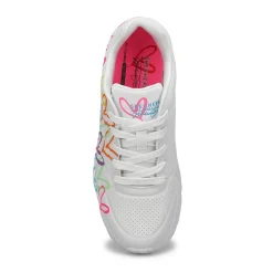 Skechers Uno Gen1 Shimmer Wave Girls|Kids Sneakers And Athletic