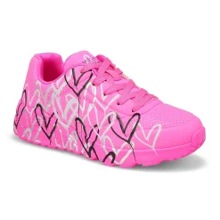 Skechers Uno Gen1 Shimmer Wave Girls|Kids Sneakers And Athletic
